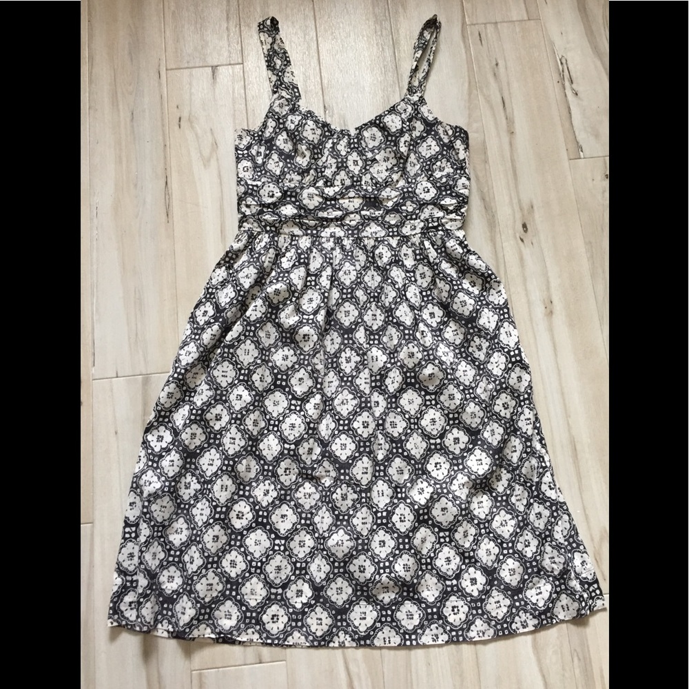 Vince cotton batik design dress